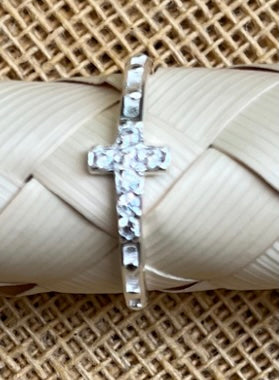 Anillo de plata .925 con circonias