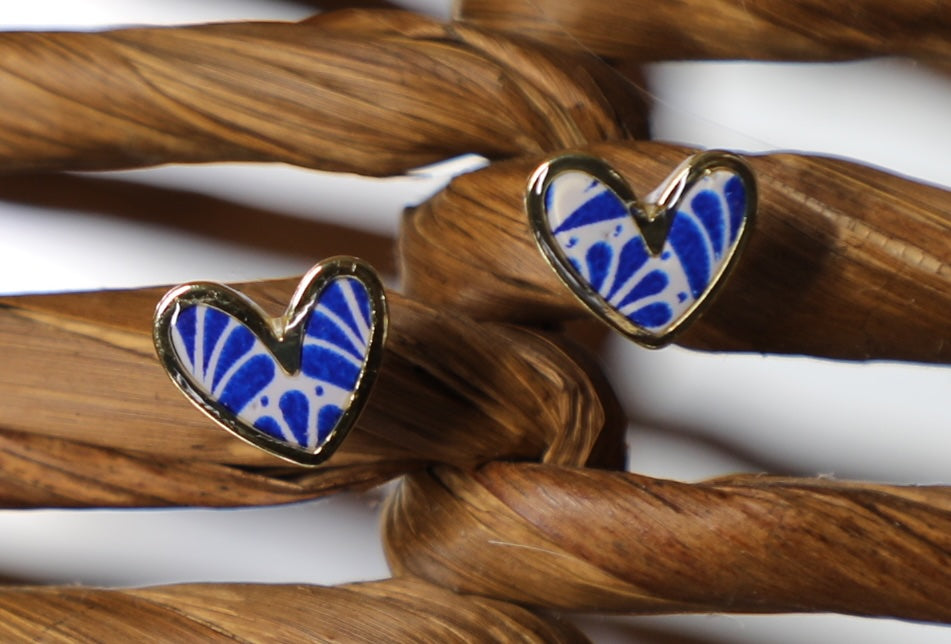 Aretes (Colgantes) de talavera