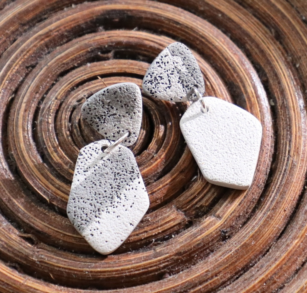 Aretes (colgantes) de piedra
