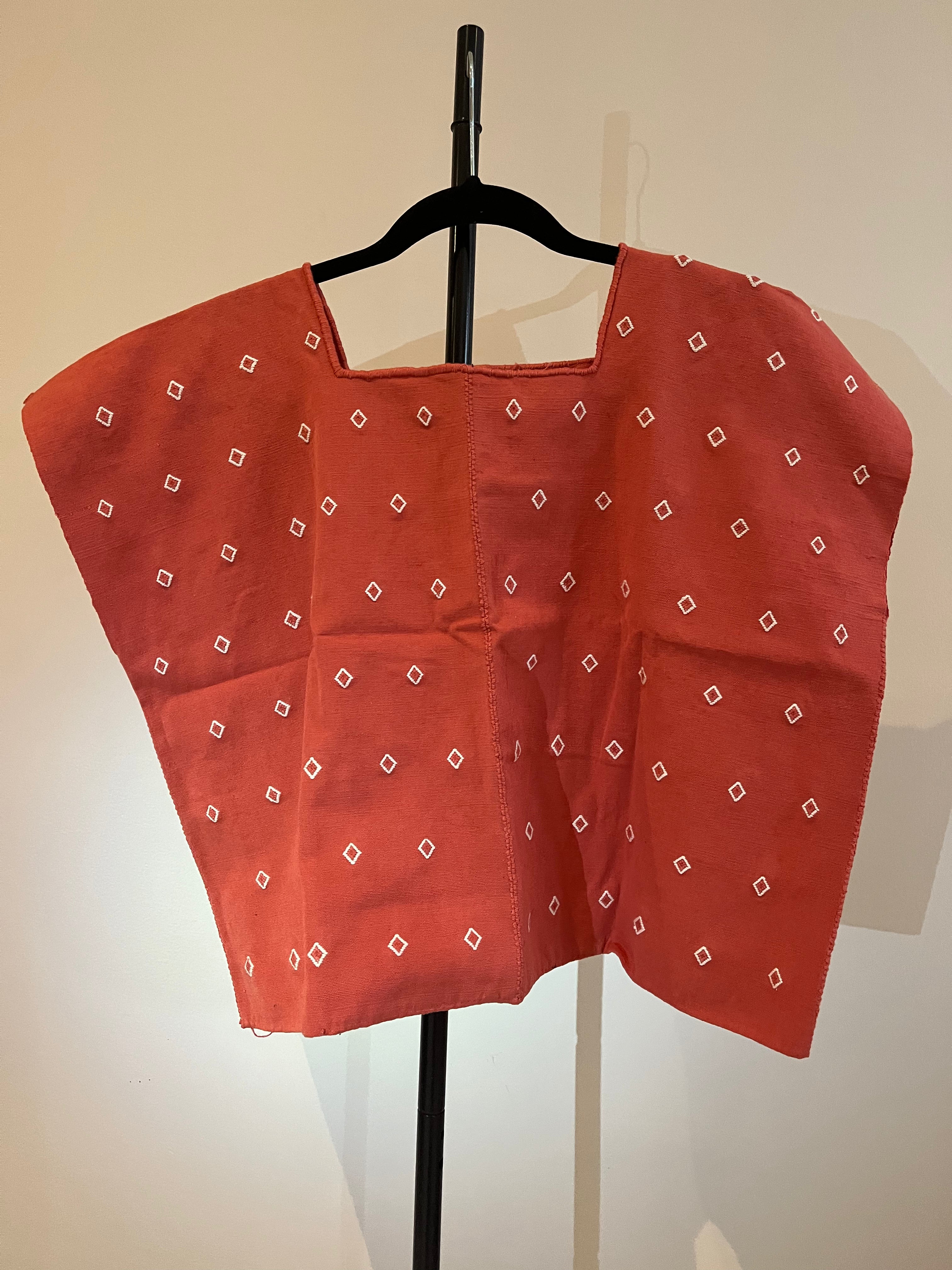 Blusa  rojo ladrillo