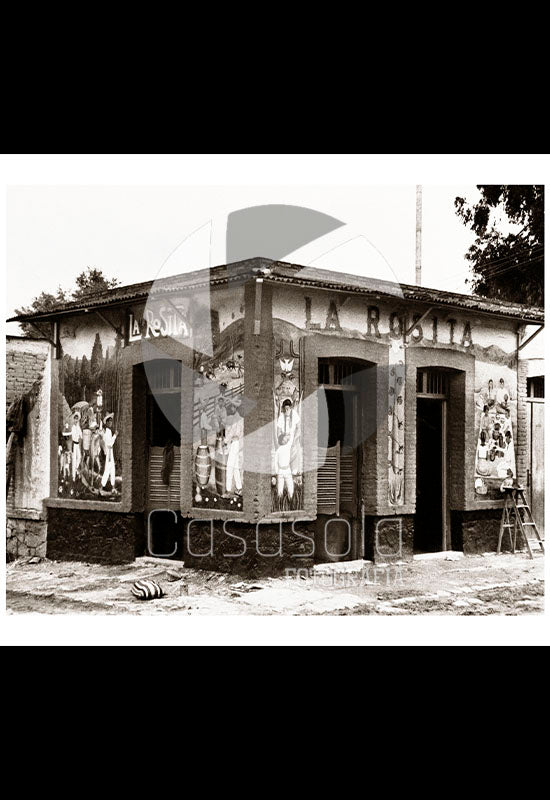 PHOTO / FOTOGRAFÍA  - PULQUERÍA "LA ROSITA" PINTADA POR FRIDA KAHLO