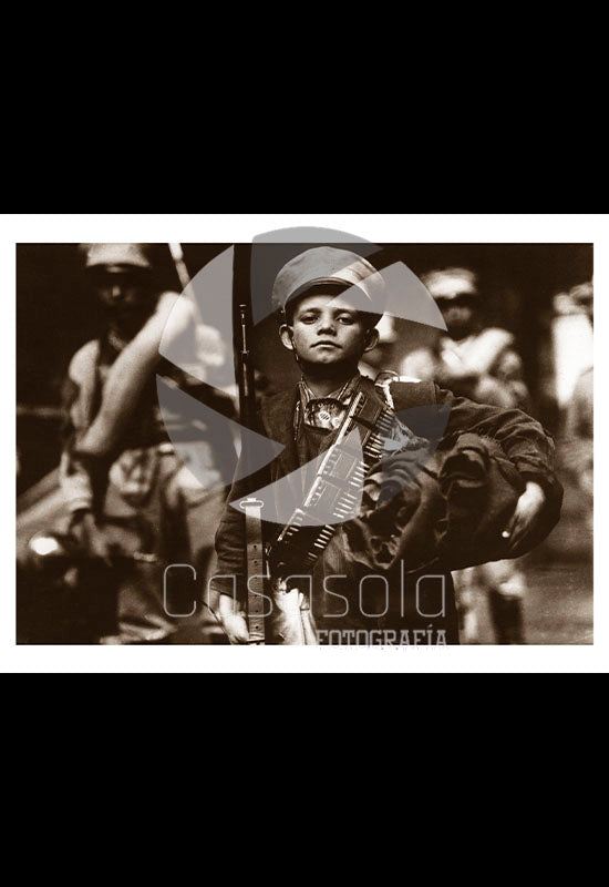 PHOTO / FOTOGRAFIA - NIÑO SOLDADO FEDERAL