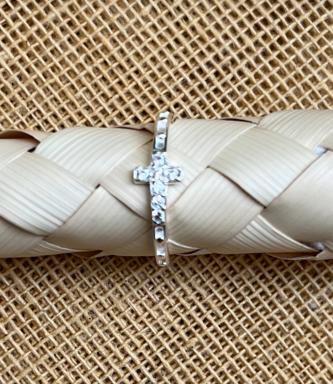 Anillo de plata .925 con circonias