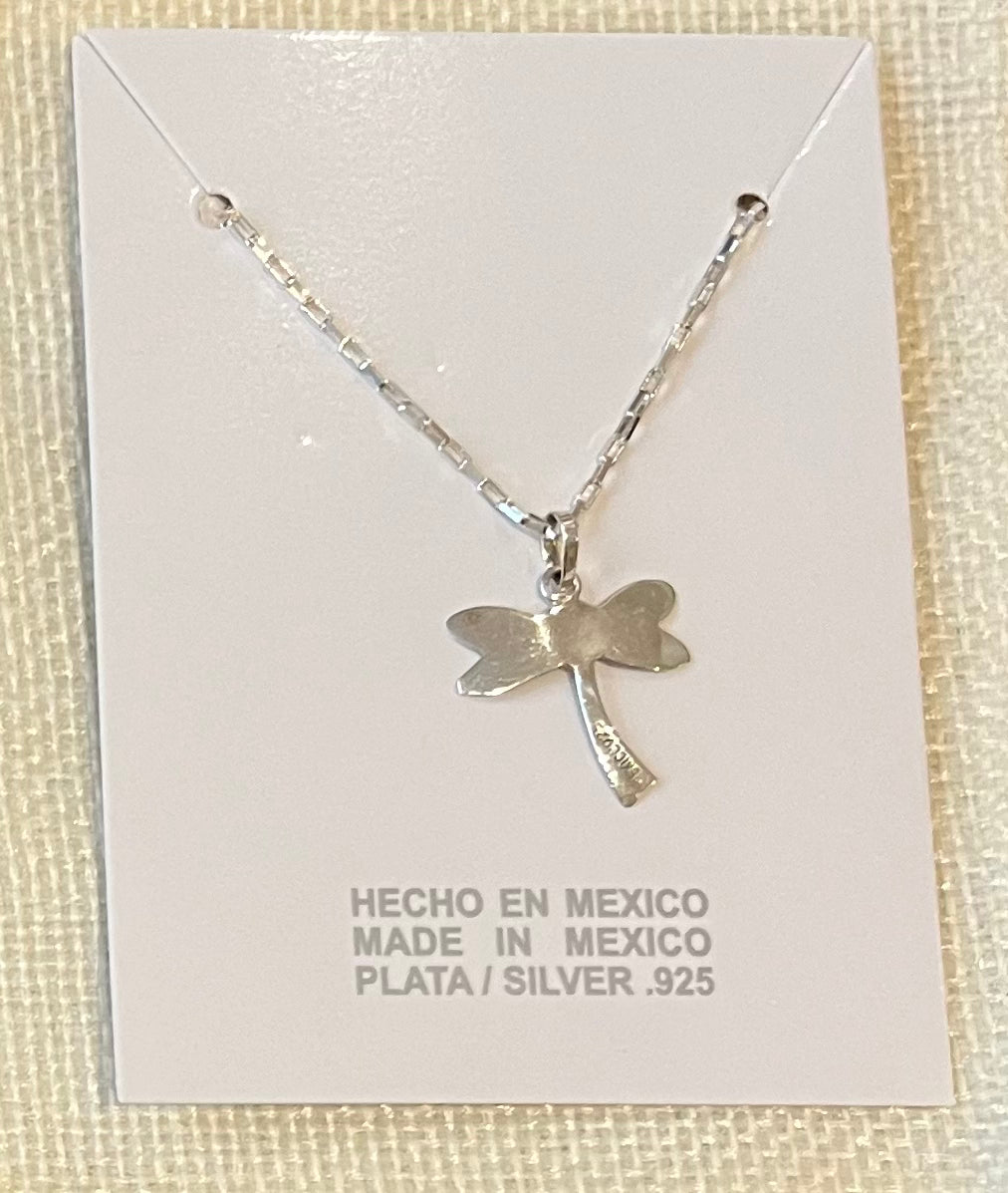 Dije libélula plata .925