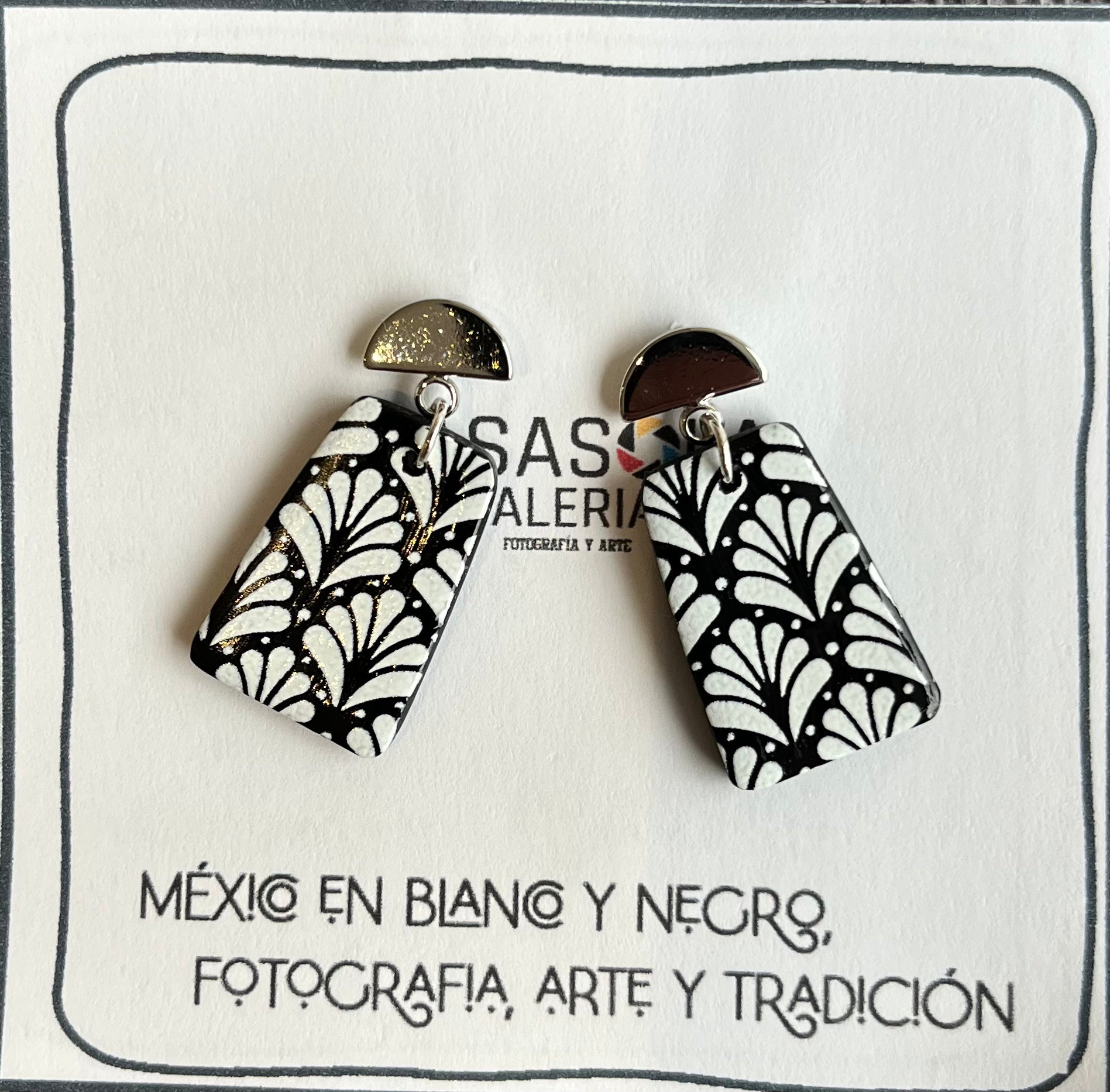 Aretes (Colgantes) de talavera