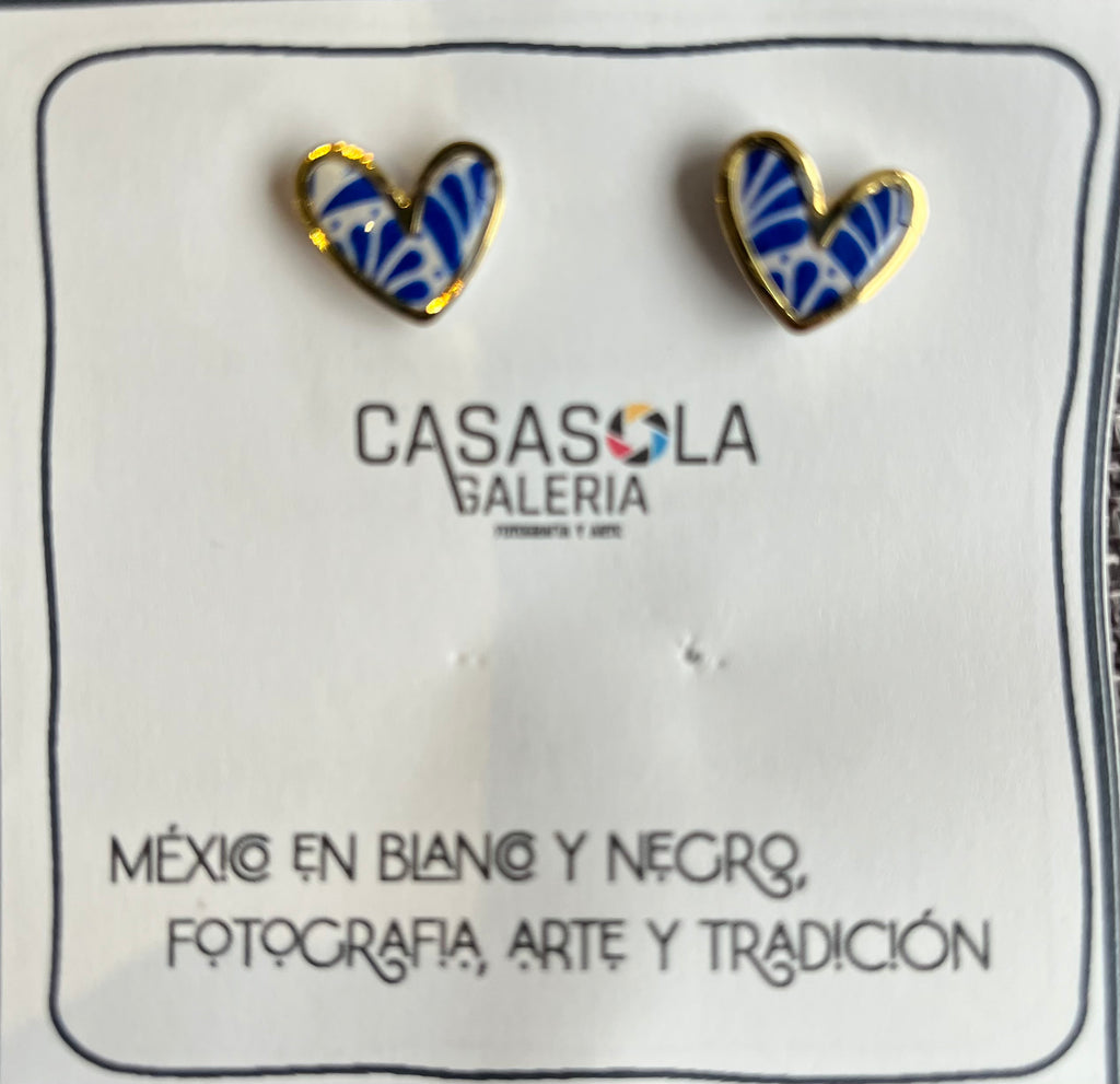 Aretes (Colgantes) de talavera