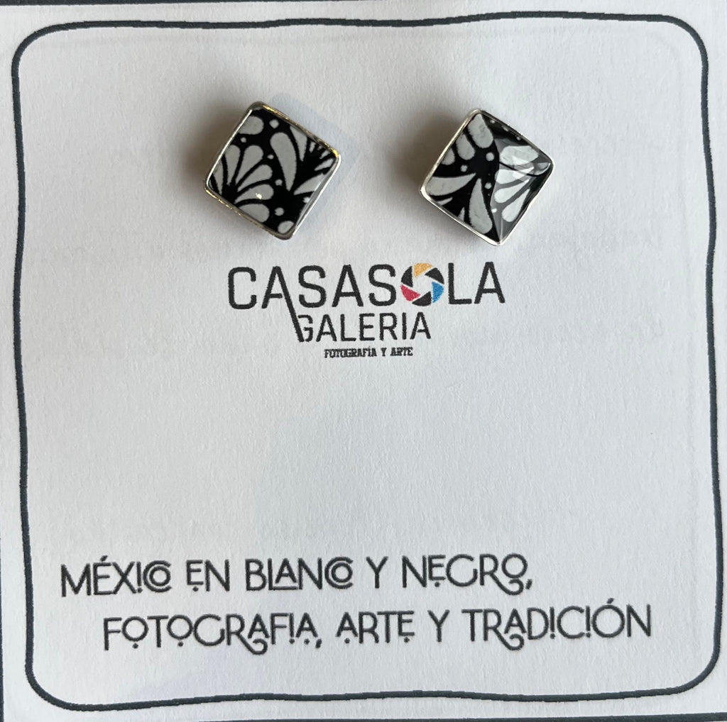 Aretes (Colgantes) de talavera