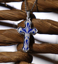 Pendant / Cruz de acero inoxidable