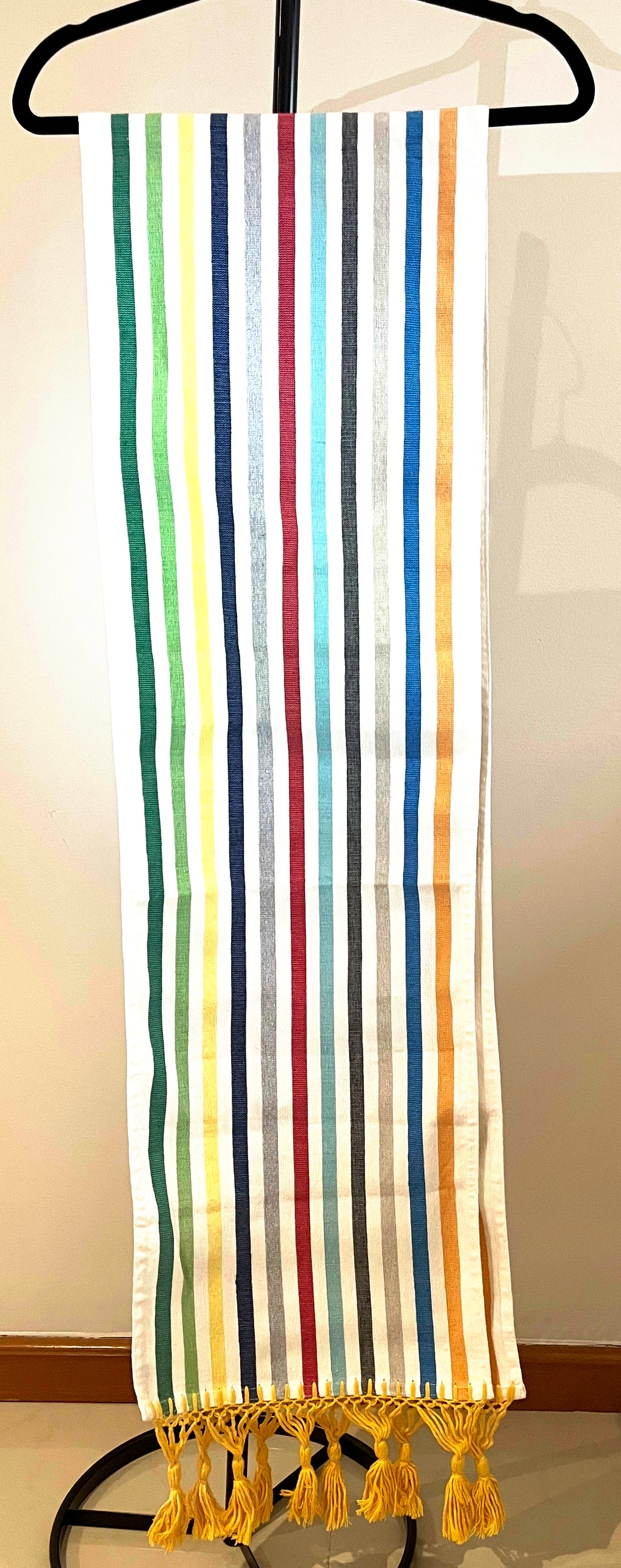 Camino de mesa rayas colores