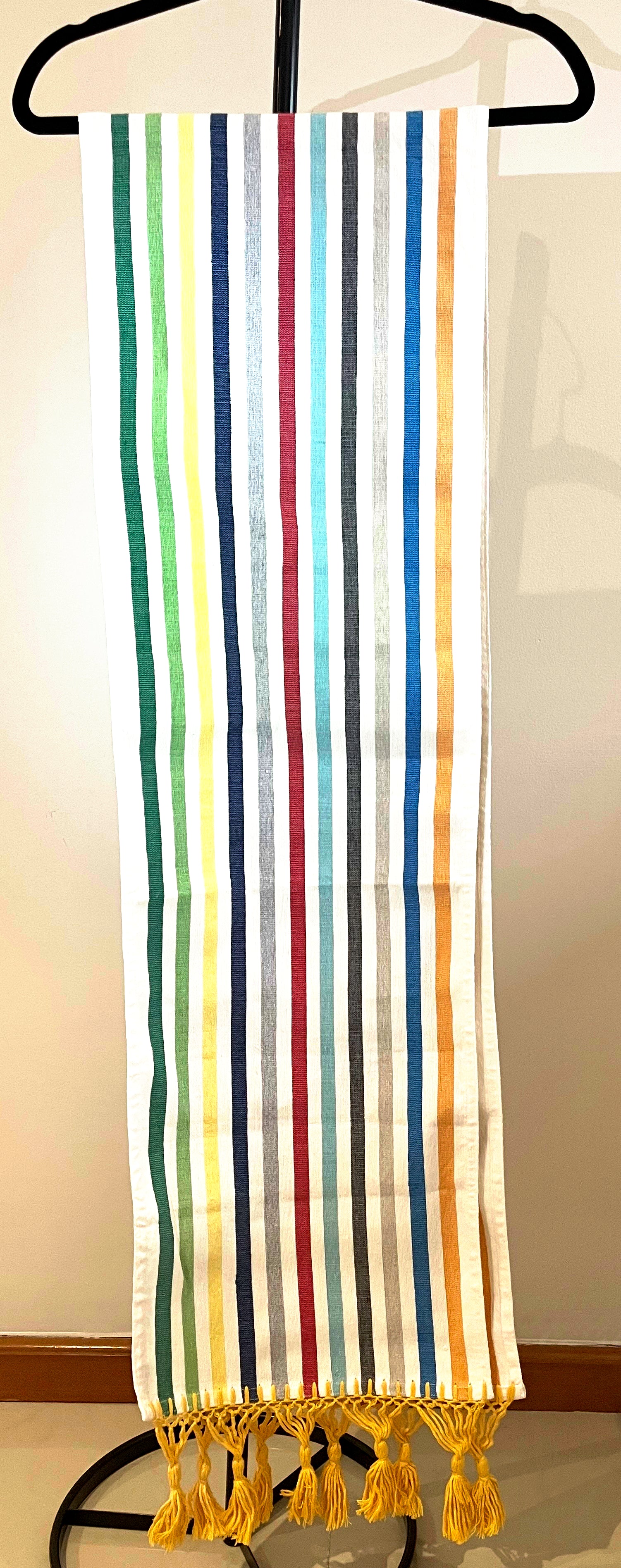 Camino de mesa rayas colores